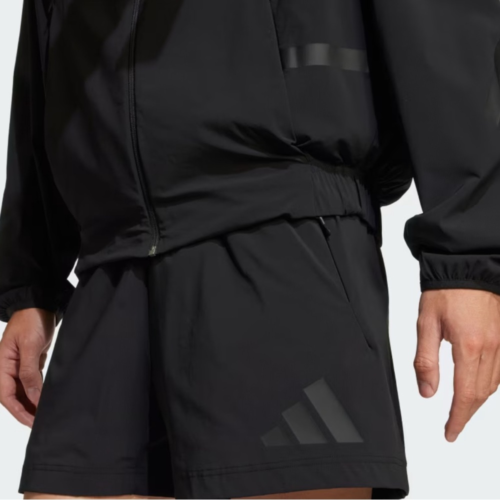 NWT [Adidas] Z.N.E. Woven Stretch Athletic Performance Black Shorts Mens XL/2XL - Picture 6 of 13